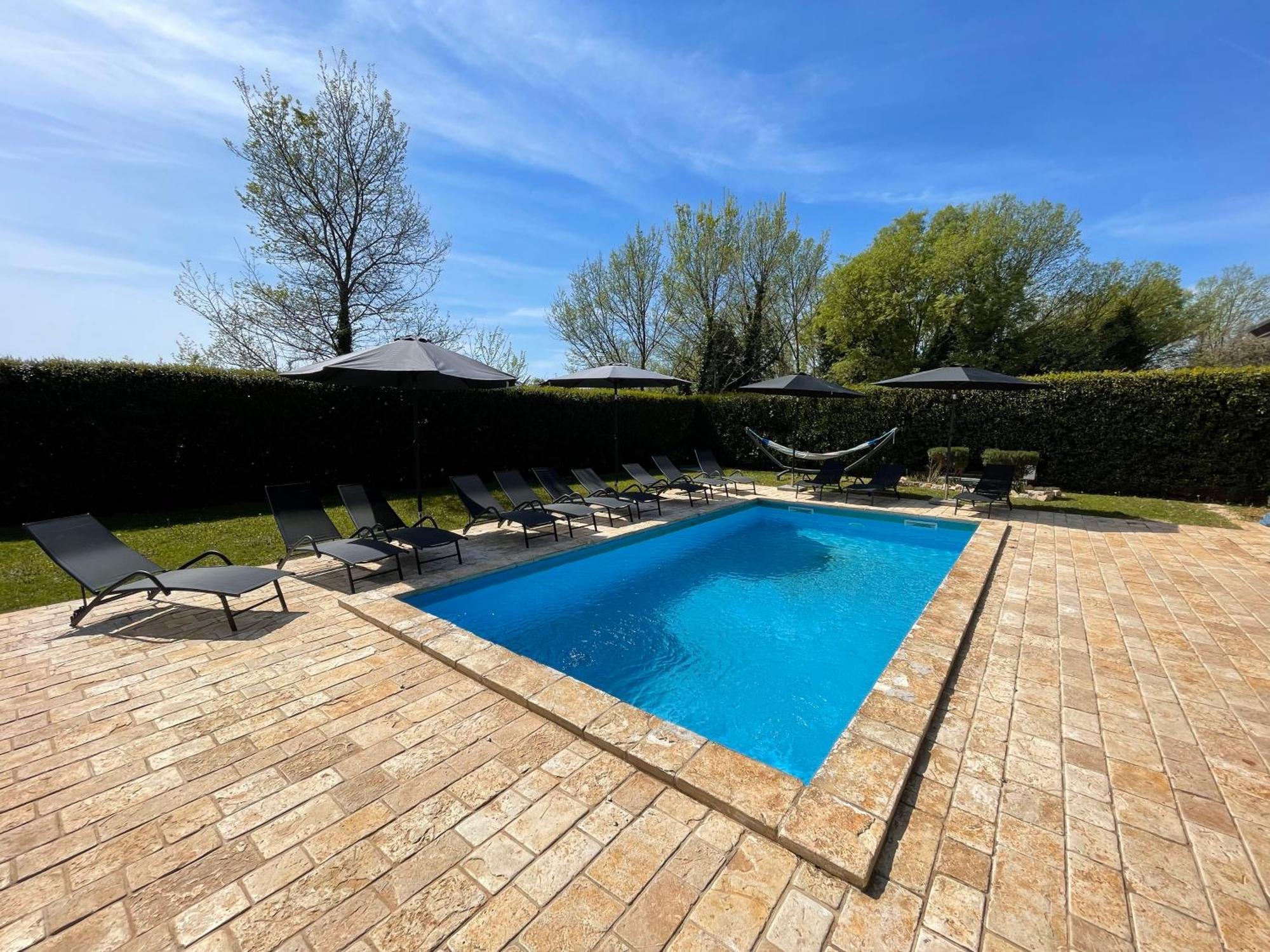 Antonci  Villa Antonci-18, Pool, 3 Houses, Jacuzzi, Private Territory מראה חיצוני תמונה